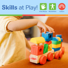 Load image into Gallery viewer, Melissa &amp; Doug Stacking Train
