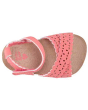 Afbeelding in Gallery-weergave laden, Oshkosh Baby Girl Pink Cork Sandal Crib Shoes
