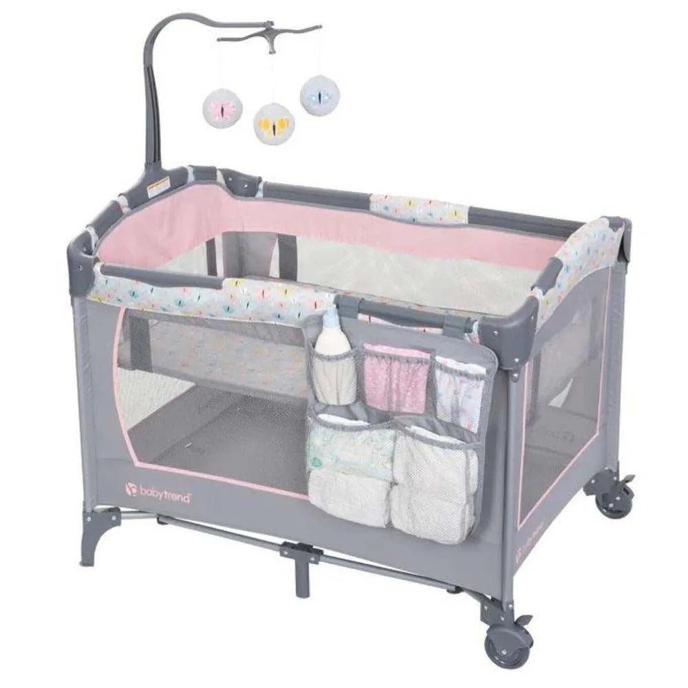 Baby Trend EZ Rest Playard - Butterfly Rain