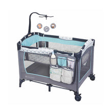 Cargar imagen en el visor de la galería, Baby Trend EZ Rest Playard - Leaf Geo
