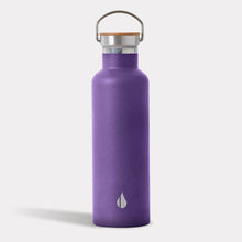 Afbeelding in Gallery-weergave laden, Elemental Classic 740ml Stainless Steel Water Bottle - Purple
