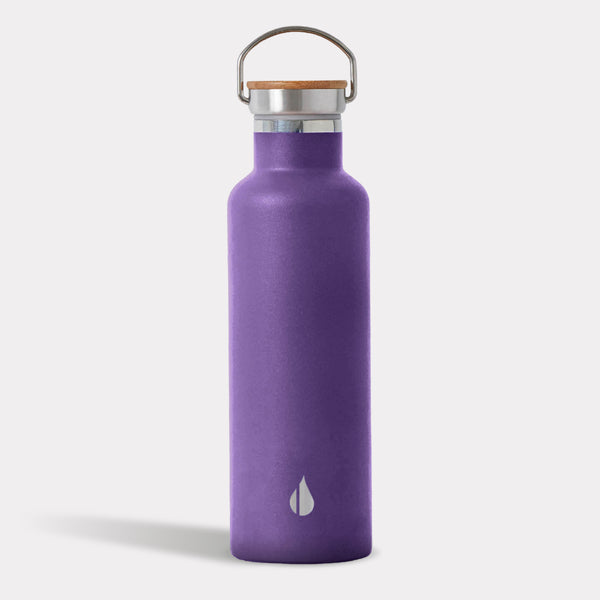 Elemental Classic 740ml Stainless Steel Water Bottle - Purple