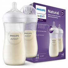 Cargar imagen en el visor de la galería, Philips Avent 2-pack Natural Response Feeding Bottles
