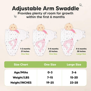 Keababies 1pc Soothe Swaddle Wrap with Knot Hat - Sage (0-3M)