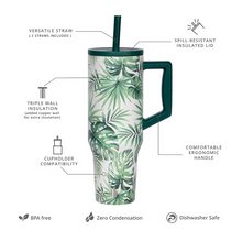 Load image into Gallery viewer, Elemental Commuter Tumbler 1180ml - Monstera
