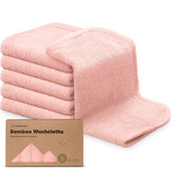 Keababies - Deluxe Baby Washcloths (Blush Pink)