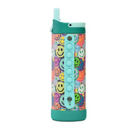Elemental Iconic Pop Fidget 414ml Bottle with Sport cap - Graffiti Smile