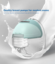 Load image into Gallery viewer, MomMed - S21 DOUBLE Portable Wearable Breast Pump - Blissful Green
