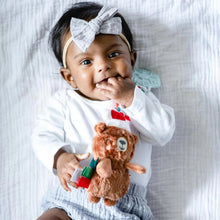 Load image into Gallery viewer, Itzy Ritzy - Holiday Itzy Pal™ Infant Toy - Cocoa the Bear

