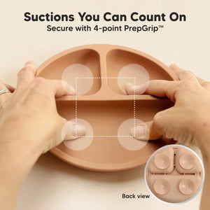 Keababies 3-Pack Prep Silicone Suction Plates