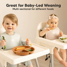Afbeelding in Gallery-weergave laden, Keababies 1-piece Prep Silicone Suction Plate - Mellow
