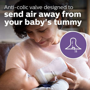 Philips Avent Single Printed/ Colored Natural Response Feeding Bottles