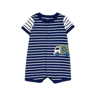 Carter's Baby Boy Recycle Truck Snap-Up Romper