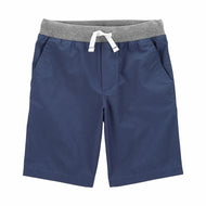 Carter's Kid Boy Navy Pull-on Dock Shorts