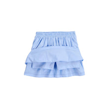 Load image into Gallery viewer, Carter&#39;s 2pc Baby Girl Blue Striped Top and Skort Set
