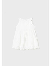 Load image into Gallery viewer, Mayoral Baby Girl Blanco Dress
