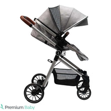 Afbeelding in Gallery-weergave laden, Premium Baby MIKE Stroller - Grey
