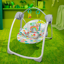 Cargar imagen en el visor de la galería, Bright Starts Playful Paradise Portable Compact Baby Swing
