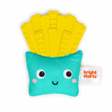 Load image into Gallery viewer, Bright Starts Side of Smiles French Fry Crinkle Teether for Infant
