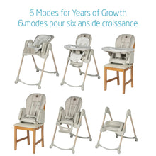 Cargar imagen en el visor de la galería, Maxi-Cosi Minla 6-In-1 High Chair - Classic Oat
