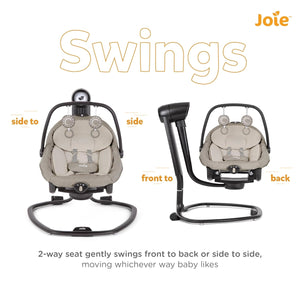 Joie Serina 2-in-1 Baby Swing & Rocker - Speckled