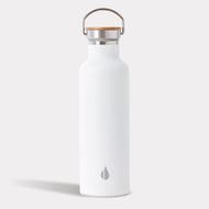 Elemental Classic 750ml Stainless Steel Water Bottle - White