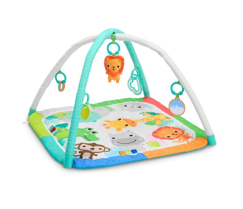 Bright Starts - Wild Wiggles Foldaway Activity Gym - Jungle Jubilee
