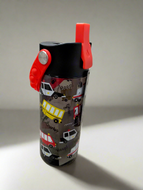 Elemental 530ml Splash Pop Fidget Bottle - Service Vehicles