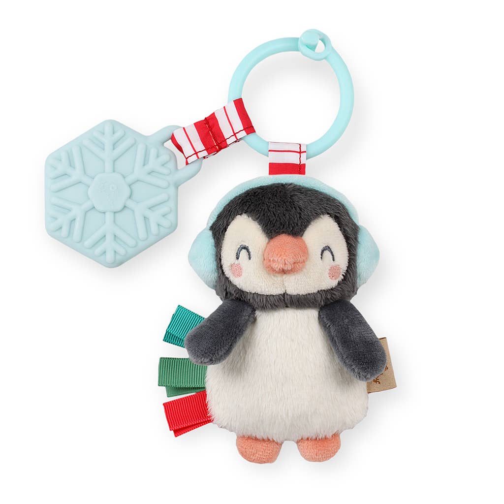 Itzy Ritzy - Brinquedo infantil Holiday Itzy Pal™ - North the Penguin