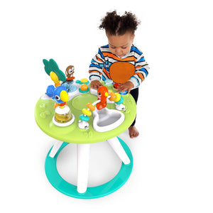 Bright Starts Around We Go - 2-in-1 Walk-around Activity Center & Table (Tropic Cool)