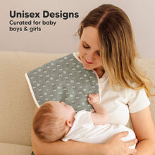 Afbeelding in Gallery-weergave laden, Keababies 1pc Hallo Burp Cloths (Fleur)
