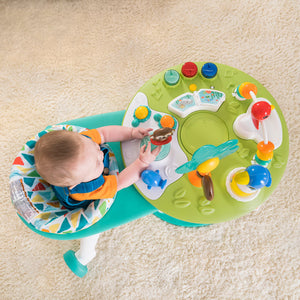 Bright Starts Around We Go - 2-in-1 Walk-around Activity Center & Table (Tropic Cool)