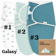 Keababies 1pc Soothe Swaddle Wraps - Galaxy (0-3M)