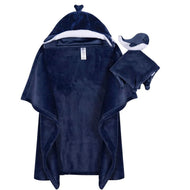 Gerber 2pc Blanket Set - Navy Whale