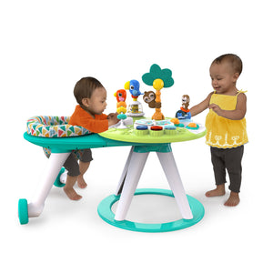 Bright Starts Around We Go - 2-in-1 Walk-around Activity Center & Table (Tropic Cool)