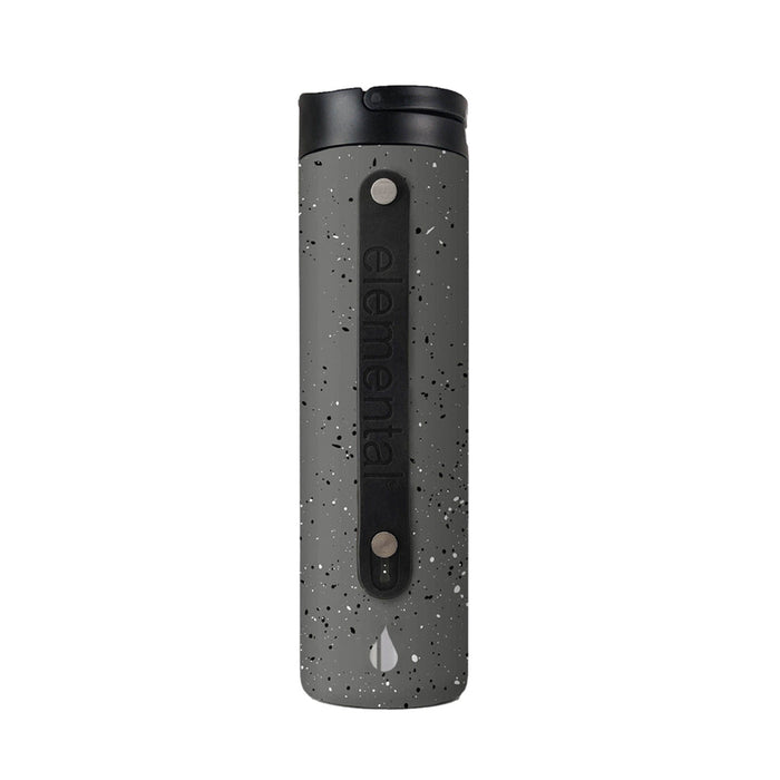 Elemental Iconic 591ml Bottle with Sport cap- Grey Speckle Sport