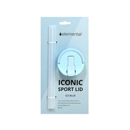 Elemental Iconic Sport Lid & Straw Pack - Ice Blue
