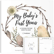 Keababies Craft Baby First Years Memory Book (Wonderland)