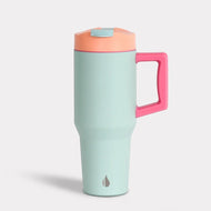 Elemental Commuter Tumbler 946ml with DUAL function LID - Mint Sorbet