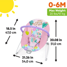 Cargar imagen en el visor de la galería, Bright Starts Wildflower Wonders Vibrating Bouncer
