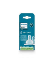 Afbeelding in Gallery-weergave laden, Avent Anti-Colic Nipple 2pk - Variable Flow- (3m+)
