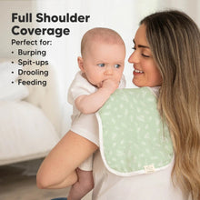 Load image into Gallery viewer, Keababies 5pk Softe Muslin Baby Burp Cloth (Blooms)
