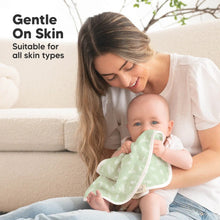 Load image into Gallery viewer, Keababies 5pk Softe Muslin Baby Burp Cloth (Blooms)
