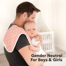 Load image into Gallery viewer, Keababies 5pk Softe Muslin Baby Burp Cloth (Blooms)
