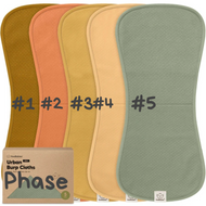 Keababies 1pc Urban Quinn Burp Cloths- (Phase)