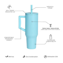 Carregar imagem no visualizador da galeria, Elemental Commuter Tumbler 1180ml - Robin’s Egg
