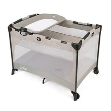 Cargar imagen en el visor de la galería, Joie Commuter Change Travel Cot - Speckled
