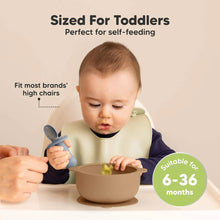 Load image into Gallery viewer, Keababies 1pc Prep Silicone Suction Bowl (Desert)
