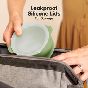 Keababies 1pc Prep Silicone Suction Bowl (Desert)