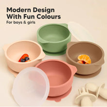Load image into Gallery viewer, Keababies 1pc Prep Silicone Suction Bowl (Desert)

